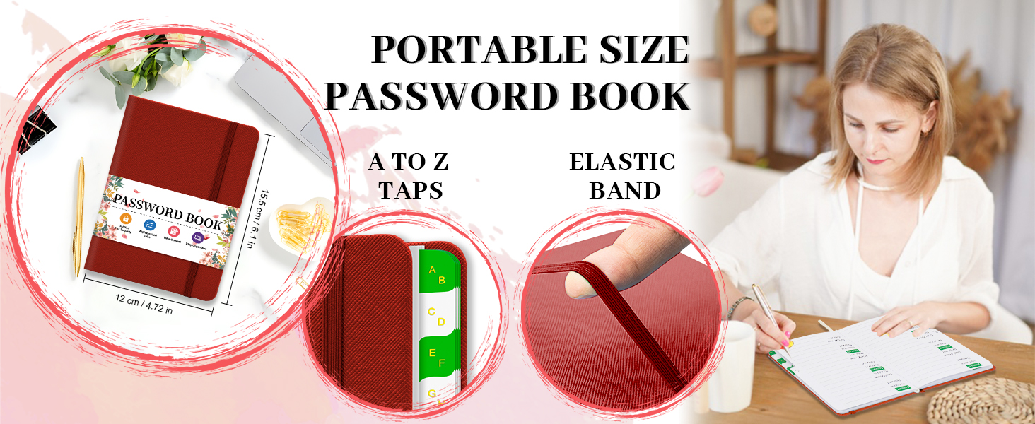 Password notebook