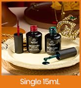 Beetles Gel Nail Polish, 1 Pcs 15ml Oxblood Red Full Maroon Red Color Soak Off Gel Polish Nail Ar...