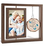 Memorial Gifts for Loss of Mom Picture Frame- Sympathy Gifts for Loss of Mother/Dad Fits 4x6 Phot...