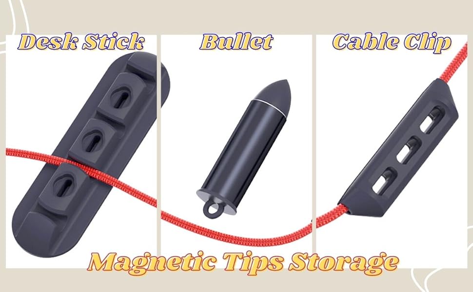 Get all three magnetic tips storage