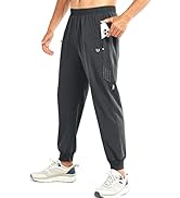 NORTHYARD Men's Athletic Running Pants Lightweight Workout Joggers Quick Dry Gym Sweatpants Activ...