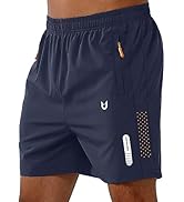 NORTHYARD Men's Athletic Running Shorts Quick Dry Workout Shorts 7"/ 5"/ 9" Lightweight Sports Gy...