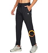NORTHYARD Men's Fleece Lined Pants Athletic Workout Running Joggers Winter Warm Wind Sweatpants f...