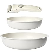 Pots and Pans Set Non Stick, Cookware Sets Nonstick Detachable Handle, Induction Kitchen Set...