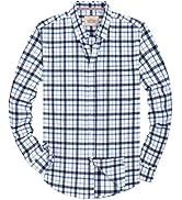Alimens & Gentle Men's Solid Oxford Shirt Long Sleeve Button Down Shirts with Pocket