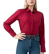 PASHARTUK Women Button Down Shirts Dress Shirts for Women Long Sleeve Shirts for Women