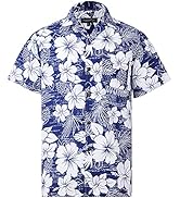 Hawaiian Shirts for Men Regular Fit Short Sleeve Mens Hawaiian Shirts with Large Variety of Color...