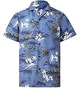 Hawaiian Shirts for Men Regular Fit Short Sleeve Mens Hawaiian Shirts with Large Variety of Color...