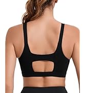 RUNNING GIRL Sports Bras for Women,Square Neck Sports Bra High Support Yoga Bra Workout Crop Top ...