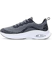 JARLIF Men's Air Running Shoes Athletic Tennis Sport Shoes Comfortable Gym Walking Jogging Sneake...