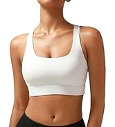 RUNNING GIRL Sports Bras for Women High Support,Criss-Cross Back Strappy Bra Moulded Cup High Imp...