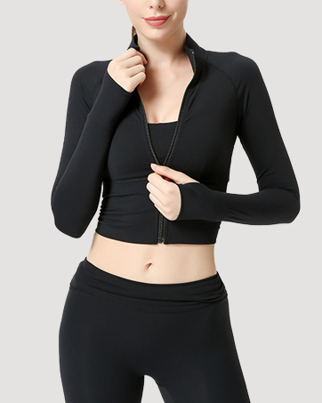 Cropped Yoga Jacket