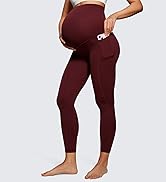 CRZ YOGA Womens Butterluxe Maternity Leggings with Pockets Over The Belly 25" - Workout Active Yo...