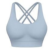 light blue sports bra