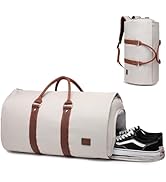 seyfocnia Convertible Travel Garment Bag,Carry on Garment Duffel Bag for Women - 3 in 1 Garment B...