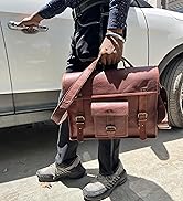Leather Tote Bag for Women - Washed Leather Hand-Woven Shoulder Bag Hobo Crossbody Travel Handbag...