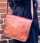 Rustic Town 11 inch (Small) Vintage Crossbody Shoulder Genuine Leather iPad/Tablet Messenger Bag ...