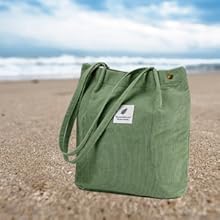 corduroy tote bag for women