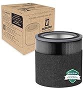 GermGuardian Filter V Smoke Clear HEPA Genuine Air Purifier Replacement Filter, Removes 99.97% of...