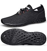 DOUSSPRT Men's Water Shoes Quick Drying Sports Aqua Shoes