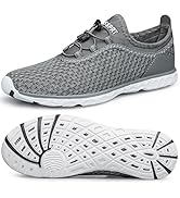 DOUSSPRT Men's Water Shoes Quick Drying Sports Aqua Shoes