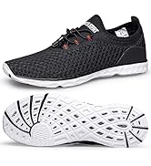 DOUSSPRT Men's Water Shoes Quick Drying Sports Aqua Shoes