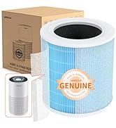 AIRROMI A2001 High-Efficiency Air Purifier Replacement Filter - Original 4-in-1 Filter, Blue Acti...