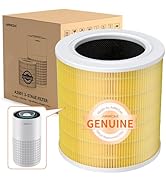 AIRROMI A2001 HEPA Air Purifier Replacement Filter: Original 3-in-1 Filter, Removes 99.97% of 0.3...