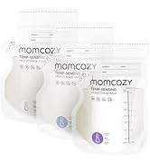 Momcozy Breastmilk Storage Bag, 8Oz, Temp-Sensing Color Change, 120 Count Milk Storage Bags Breas...