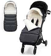 Momcozy Stroller Footmuff Universal | Easily Attaches to Most Strollers | Ultra-Plush,Weather-Pro...
