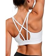 Yvette Yoga Bras Lightweight Cloud Series Sports Bra for Women Low Impact Sports Spaghetti Thin S...