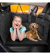 ROUWINNE Back Seat Extender for Dogs-Large Space, Dog Car Seat Cover Hard Bottom Holds 400lbs, St...