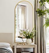 arched full length mirror
