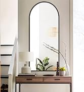 arched full length mirror
