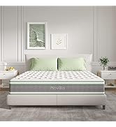 Novilla King Size Mattress, 10 Inch Hybrid Mattress in a Box, Individually Wrapped Pocket Coils I...