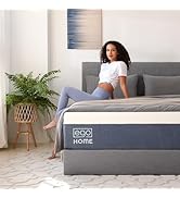 EGOHOME Full Mattress 14 Inch, Bamboo-Charcoal Memory Foam Mattress Bed in a Box, Cooling Gel Inf...