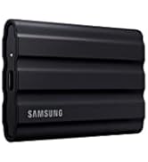 SAMSUNG T7 Shield 2TB, Portable SSD, up-to 1050MB/s, USB 3.2 Gen2, Rugged,IP65 Water & Dust Resis...