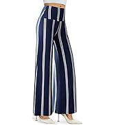 Arolina Women's Stretchy Wide Leg Palazzo Lounge Pants Casual Comfy High Waist Palazzo Pants
