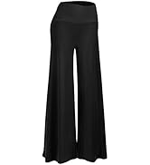 Arolina Women's Stretchy Wide Leg Palazzo Lounge Pants Casual Comfy High Waist Palazzo Pants