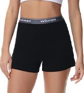 wirarpa Women's Cotton Sleep Shorts Comfywear Lounge Pajama Shorts 3 Pack