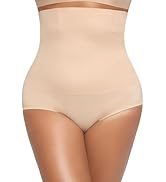 OEAK Womens Tummy Control Shapewear Seamless Girdle High Waisted Body Shaper Panties Plus Size Sh...