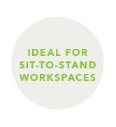 HON Volt Armless Task Seating, Stool, Black Fabric Stool