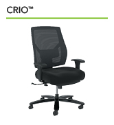HON Crio High-Back Big and Tall Chair - Fabric Mesh Back Computer Chair for Office Desk