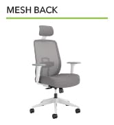 HON Altern Ergonomic Office Chair with Headrest - 3.5 Inch Thick Foam Cushion Seat Mid Back Mesh