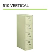 HON 510 Series 4-Drawer Filing Cabinet