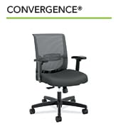HON Convergence Office Chair Computer Home Office Desk Chairs 