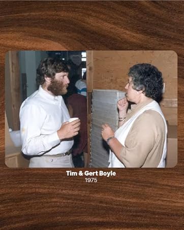 Tim and Gert Boyle - 1975
