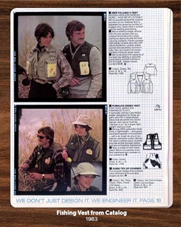 Columbia Fishing Vest from Catalog - 1983