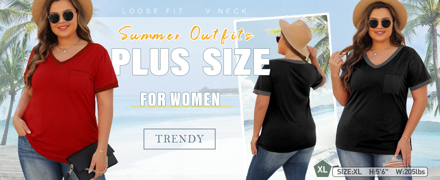 Plus Size Tops for Women