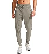 G Gradual Men's Joggers Pants with Zipper Pockets Stretch Athletic Sweatpants for Men Workout Jog...